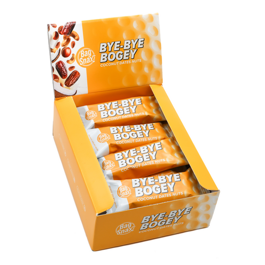 BYE-BYE BOGEY (Box mit 12 Riegeln je 50g)