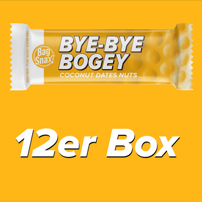BYE-BYE BOGEY (Box mit 12 Riegeln je 50g)