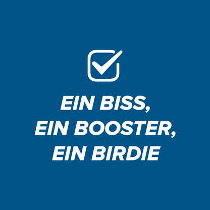 BIRDIE BOOSTER (Box mit 12 Riegeln je 45g)