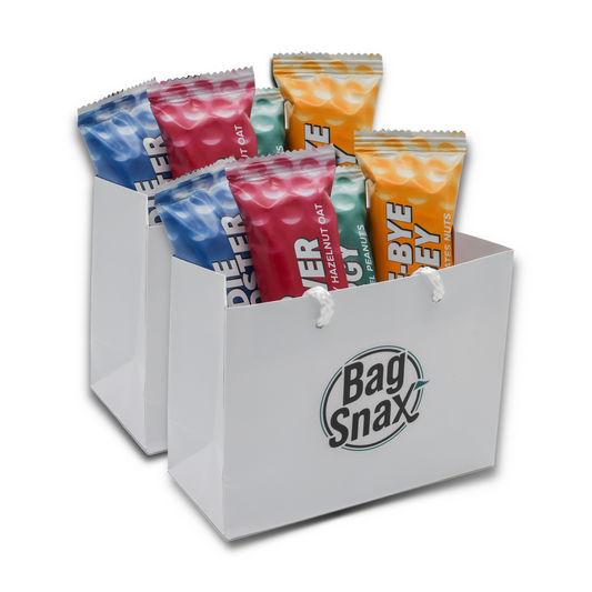 10 Geschenk-Bags mit je 4 Riegeln