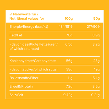 Paket (M) - 8 Boxen, 96 Riegel je 50g